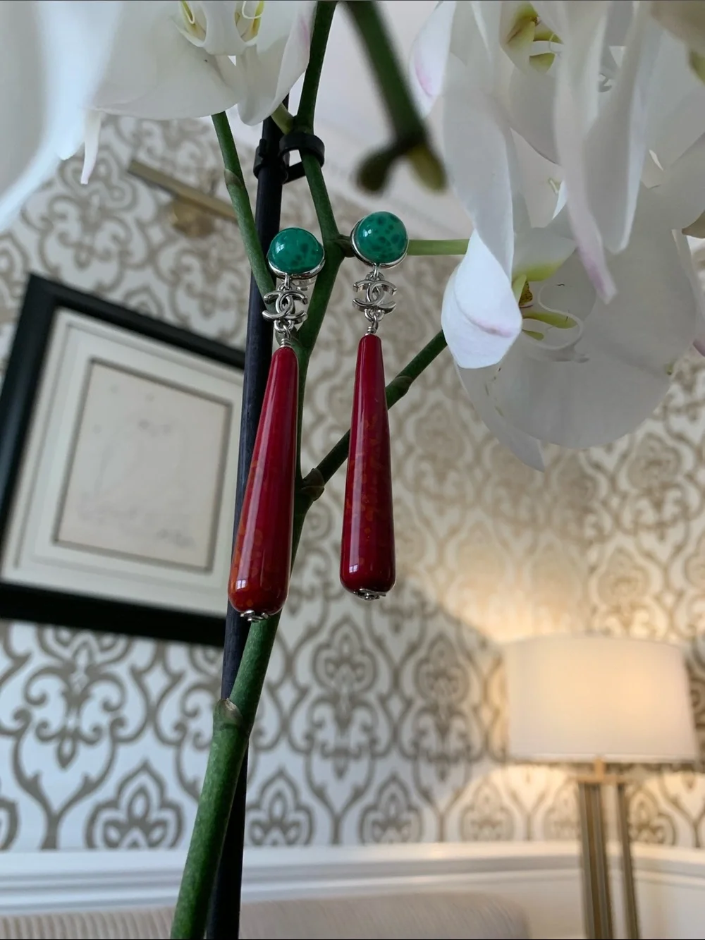 Brand new, limited edition, absolutely stunning  authentic Chanel earrings, must